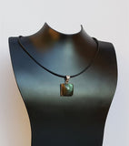 Labradorite Pendant, Genuine Gemstone Pendant, Bezel Pendant, Natural Stone Pendant, Sterling Silver
