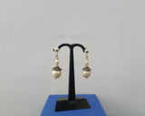 White Freshwater Pearl Earrings, Simple Pearl Dangle Earrings, Sterling Silver Pearl Earrings, Bridesmaids Jewelry, Natural Pearl Jewelry