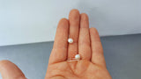 White Pearl Earrings, Simple Pearl Earrings, Sterling Silver Drop Pearl Earrings. Natural Pearl Jewelry, Dainty Pearl Earrings