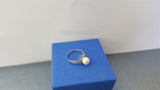 White Pearl Ring, Natural Pearl Ring, White Pearl, June Birthstone Ring, June Ring, Solid Silver Ring, Sterling Ring - Traditional Croatian Jewelry