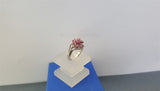 Ruby Ring, Red Stone Ring, Red Gemstone Ring, Red Silver Ring, Silver Ring Ruby Statement Ring, One of a kind ring,  Womans Ring, Red Ring - Traditional Croatian Jewelry