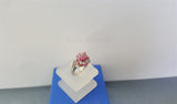 Ruby Ring, Red Stone Ring, Red Gemstone Ring, Red Silver Ring, Silver Ring Ruby Statement Ring, One of a kind ring,  Womans Ring, Red Ring - Traditional Croatian Jewelry