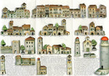 Cres, Ceramic Lubenice Bell Tower, Authentic Croatian Souvenir Gift, Made In Croatia Gift, Handmade Ceramic, Unique Hand Sculpted Ceramics