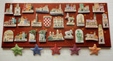 Ceramic Međugorje Magnet, Our Lady of Medjugorje Magnet, Authentic Souvenir Gift, Made In Croatia Gift, Handmade Ceramic Magnet Hand Crafted